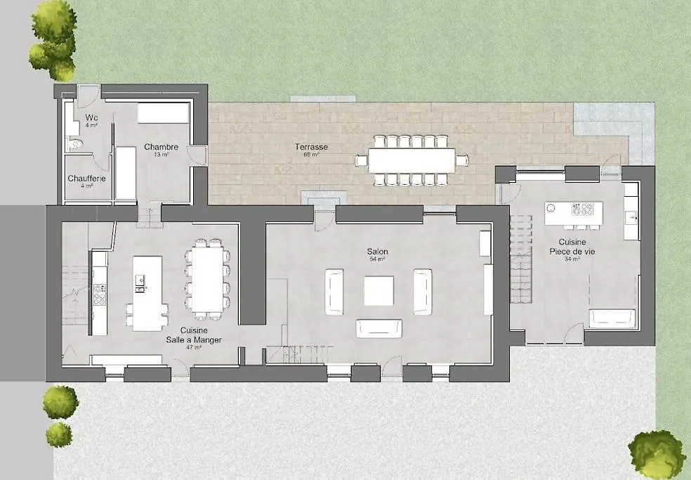 Ensemble De Maisons Avec Vue Sur La Nature Bains-sur-Oust Holiday home